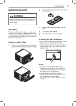 Предварительный просмотр 19 страницы LG JW-Q18WUXA1 Owner'S Manual