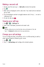 Preview for 45 page of LG K10 LGMS428 User Manual