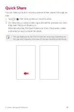 Preview for 21 page of LG K100DS User Manual