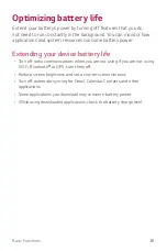 Preview for 39 page of LG K100DS User Manual