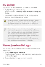Preview for 92 page of LG K100DS User Manual