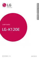 Preview for 1 page of LG K120E User Manual