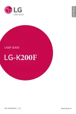 Preview for 1 page of LG K200F User Manual