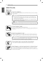 Preview for 12 page of LG K336NS15 Owner'S Manual