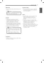 Preview for 15 page of LG K336NS15 Owner'S Manual