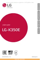 Preview for 1 page of LG K350E User Manual