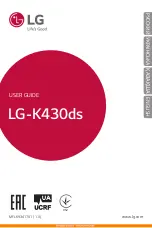 LG K430DS User Manual preview