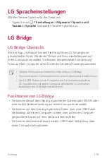 Предварительный просмотр 116 страницы LG K580 User Manual