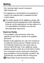 Preview for 4 page of LG KA 68010A Installation And Operating Instructions Manual