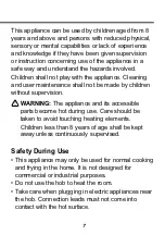 Preview for 7 page of LG KA 68010A Installation And Operating Instructions Manual