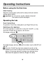 Preview for 12 page of LG KA60010A Installation And Operating Instructions Manual