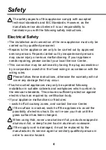 Preview for 4 page of LG KA60230A Installation And Operating Instructions Manual