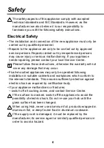 Preview for 4 page of LG KA60510A Installation And Operating Instructions Manual