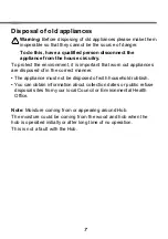 Предварительный просмотр 7 страницы LG KA80610 Installation And Operating Instructions Manual