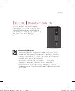 Предварительный просмотр 3 страницы LG KB620 User Manual