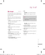 Предварительный просмотр 309 страницы LG KB620 User Manual