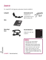 Preview for 106 page of LG KB770 User Manual