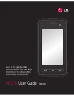 Preview for 135 page of LG KB770 User Manual