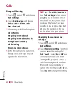 Preview for 8 page of LG KB775 User Manual