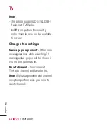 Preview for 38 page of LG KB775 User Manual