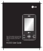 Предварительный просмотр 233 страницы LG KC550 User Manual