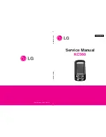 LG KC560 Service Manual preview