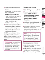 Preview for 42 page of LG KC910Q Manual