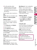 Preview for 60 page of LG KC910Q Manual