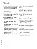 Preview for 75 page of LG KC910Q Manual