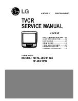 Preview for 1 page of LG KE/KL-20/21P32X Service Manual