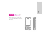 Предварительный просмотр 2 страницы LG KE600 User Manual