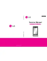 Preview for 1 page of LG KE990 -  Viewty Cell Phone 100 MB Service Manual