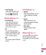 Preview for 57 page of LG KF240 User Manual