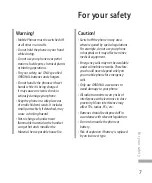 Preview for 9 page of LG KF240d User Manual