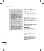 Preview for 122 page of LG KF390 User Manual