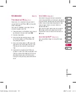 Предварительный просмотр 185 страницы LG KF600 User Manual