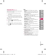 Предварительный просмотр 233 страницы LG KF600 User Manual