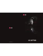 LG KF700 Specifications предпросмотр