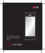 Preview for 3 page of LG KF700 User Manual