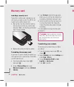 Preview for 14 page of LG KF700 User Manual