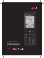 Preview for 3 page of LG KF757 User Manual