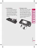 Preview for 13 page of LG KF757 User Manual