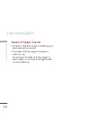 Preview for 10 page of LG KG189 User Manual