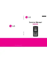 Preview for 1 page of LG KG195 Service Manual