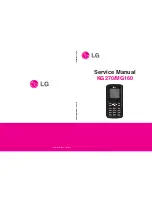 LG KG270 Service Manual предпросмотр