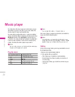 Preview for 22 page of LG KG300 User Manual