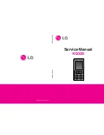 Preview for 1 page of LG KG320 Service Manual