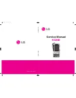 LG KG920 Service Manual предпросмотр