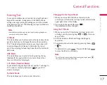 Preview for 18 page of LG KG920 User Manual