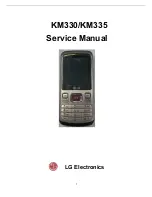 LG KM330 Service Manual предпросмотр